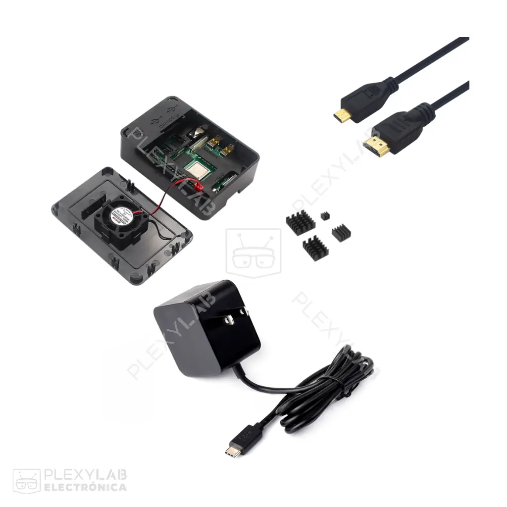 kit-de-accesorios-para-raspberry-pi-4b,-incluye-fuente-original-de-5.1v-3a,-carcasa-abs,-cable-micro-hdmi-4k-de-1.5m,-ventilador-y-4-disipadores-de-calor-002