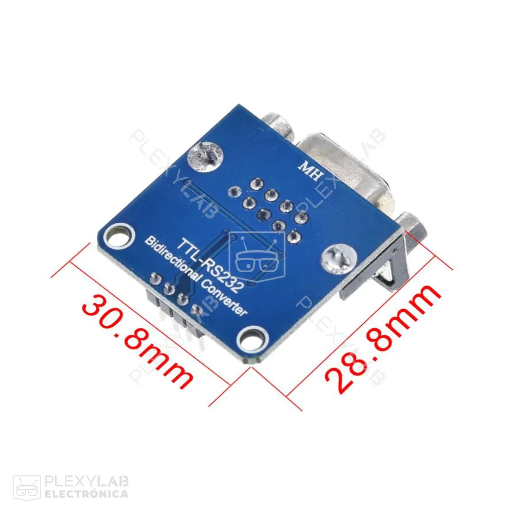 modulo-convertidor-serial-max232,-convertidor-de-rs232-a-ttl-con-conector-db9-002