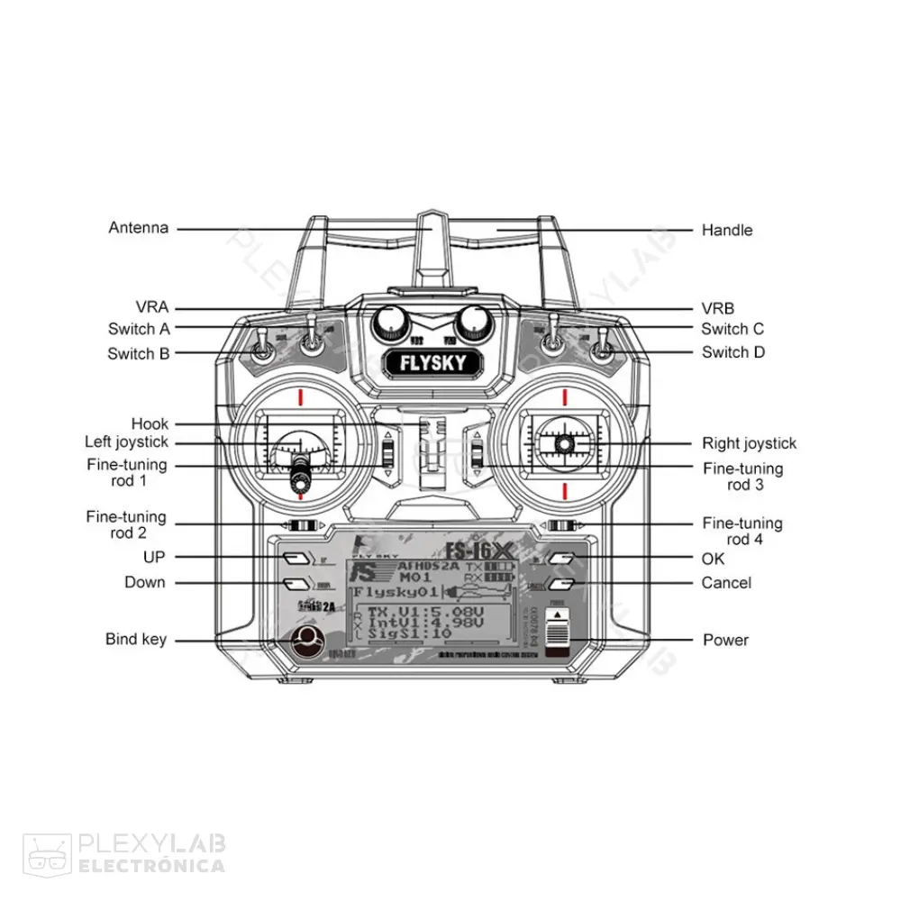 radio-control-remoto-rc-flysky-fs-i6x-de-10-canales-con-receptor-ia10b,-para-vehiculos,-drones-005