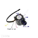 Sensor de flujo de agua DC de rango de 5 a 18V, Medidor de flujo Hall Sensor de flujo Control de agua Interruptor de sensor de flujo de líquido de rango de 1 a 30L/min 2.0MPa YF-S201 de 1/2"_005