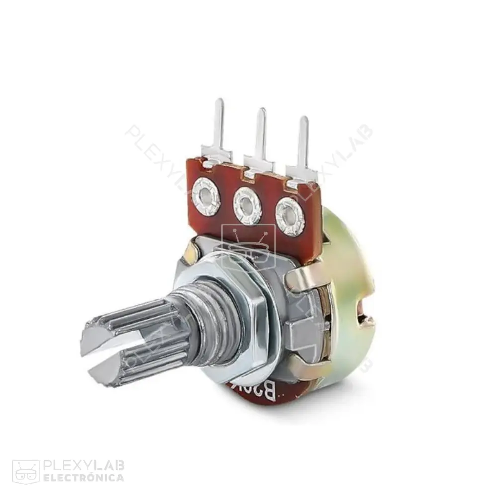 Potenciómetro WH148 de 3 pines 15 mm