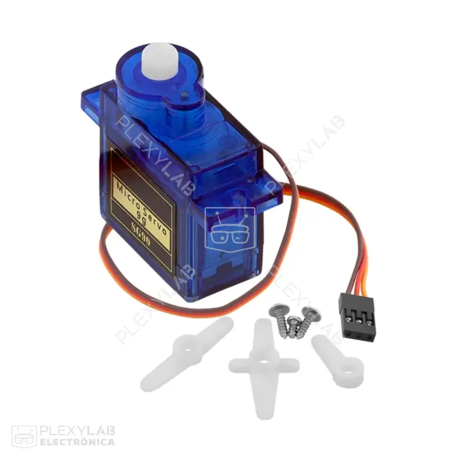 SG90 Micro servomotor de 1.4 Kg/cm engranajes de nylon