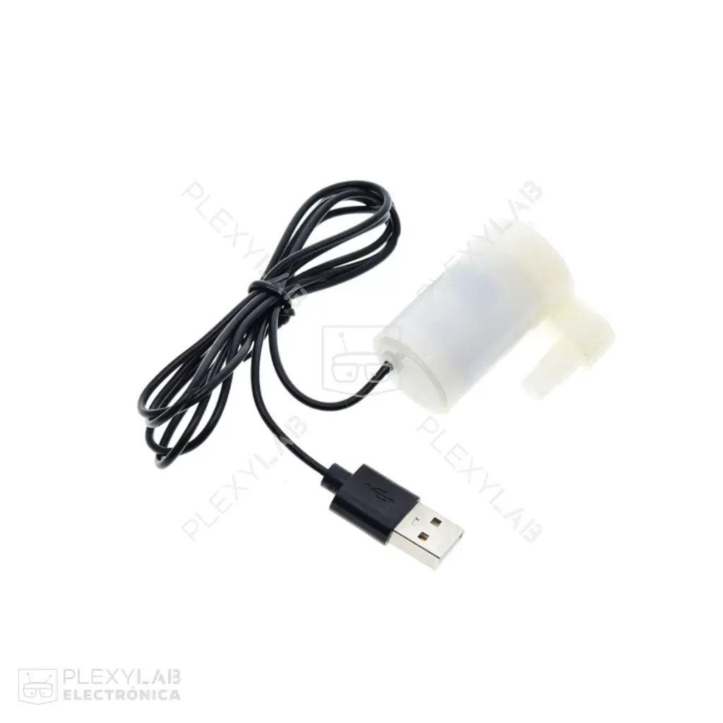 Mini bomba de agua sumergible DC 2.5 - 6V con USB