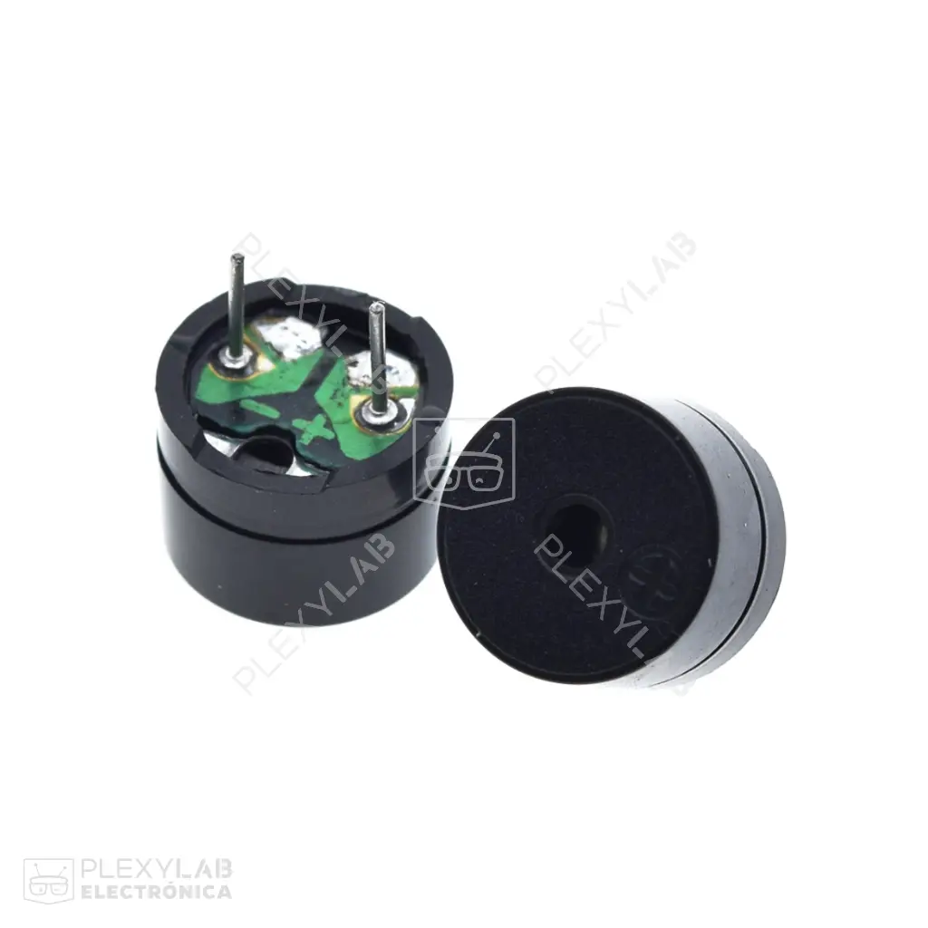 Buzzer zumbador pasivo pines cortos para PCB