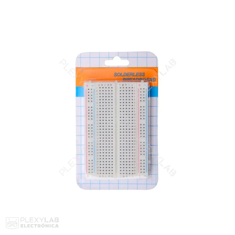 Protoboard pequeño ZY-60 de 400 puntos