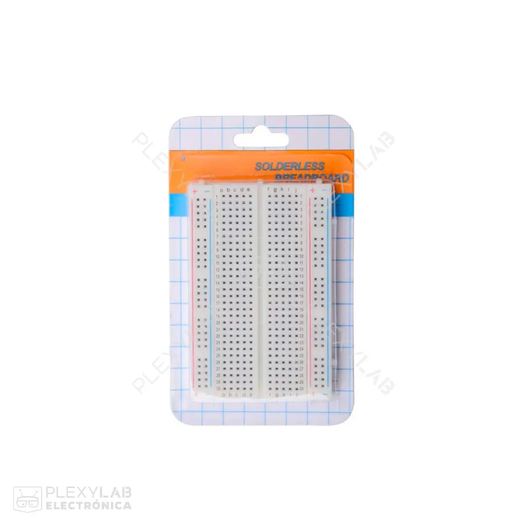 Protoboard pequeño ZY-60 de 400 puntos