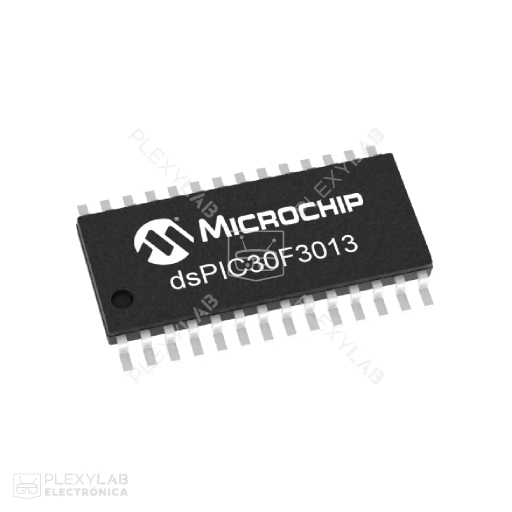 Microcontrolador dsPIC30F3013-30I/SO, encapsulado SOIC-28