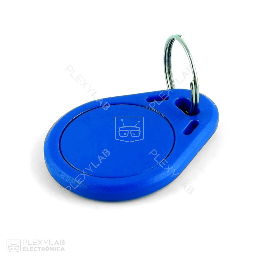 Llavero tag RFID NFC de 13.56 MHz regrabable R/W con ID fija de proximidad de acceso magnética