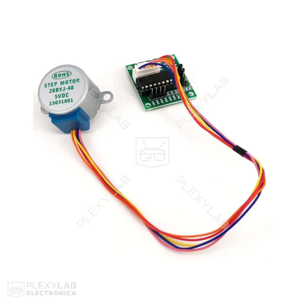 Kit motor paso a paso 28BYJ-48 5V y driver ULN2003