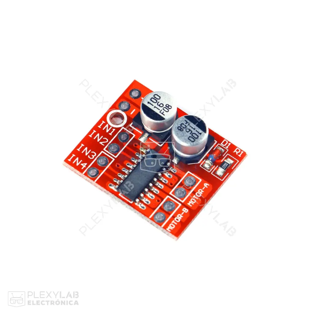 Módulo driver MX1508 controlador de motores mini Puente H L298N