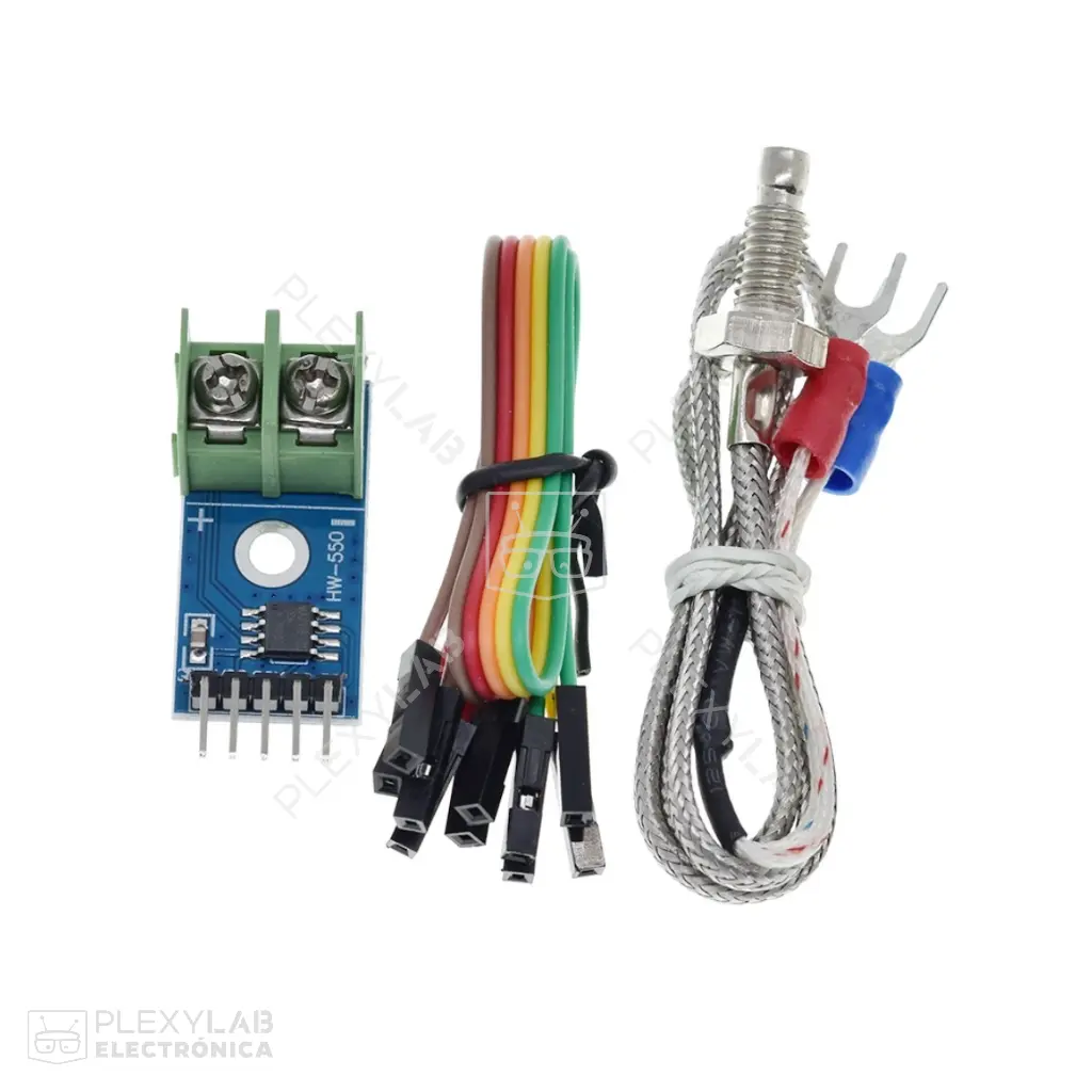 Módulo MAX6675 + Termocupla tipo K