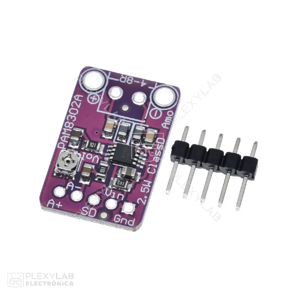 Módulo amplificador de audio PAM8302A mono clase D 2.5W