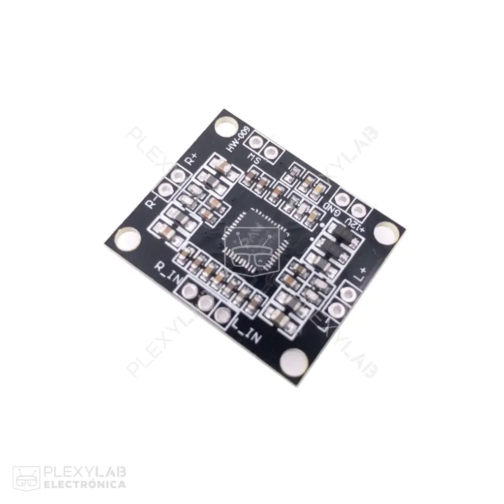 Módulo amplificador de audio estéreo PAM8610 2x15W