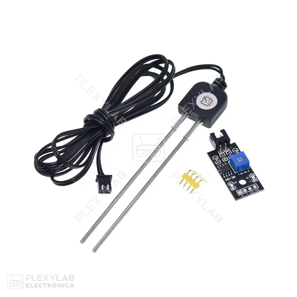 Módulo sensor de humedad del suelo HD-38 - Higrómetro con sonda resistente a la corrosión