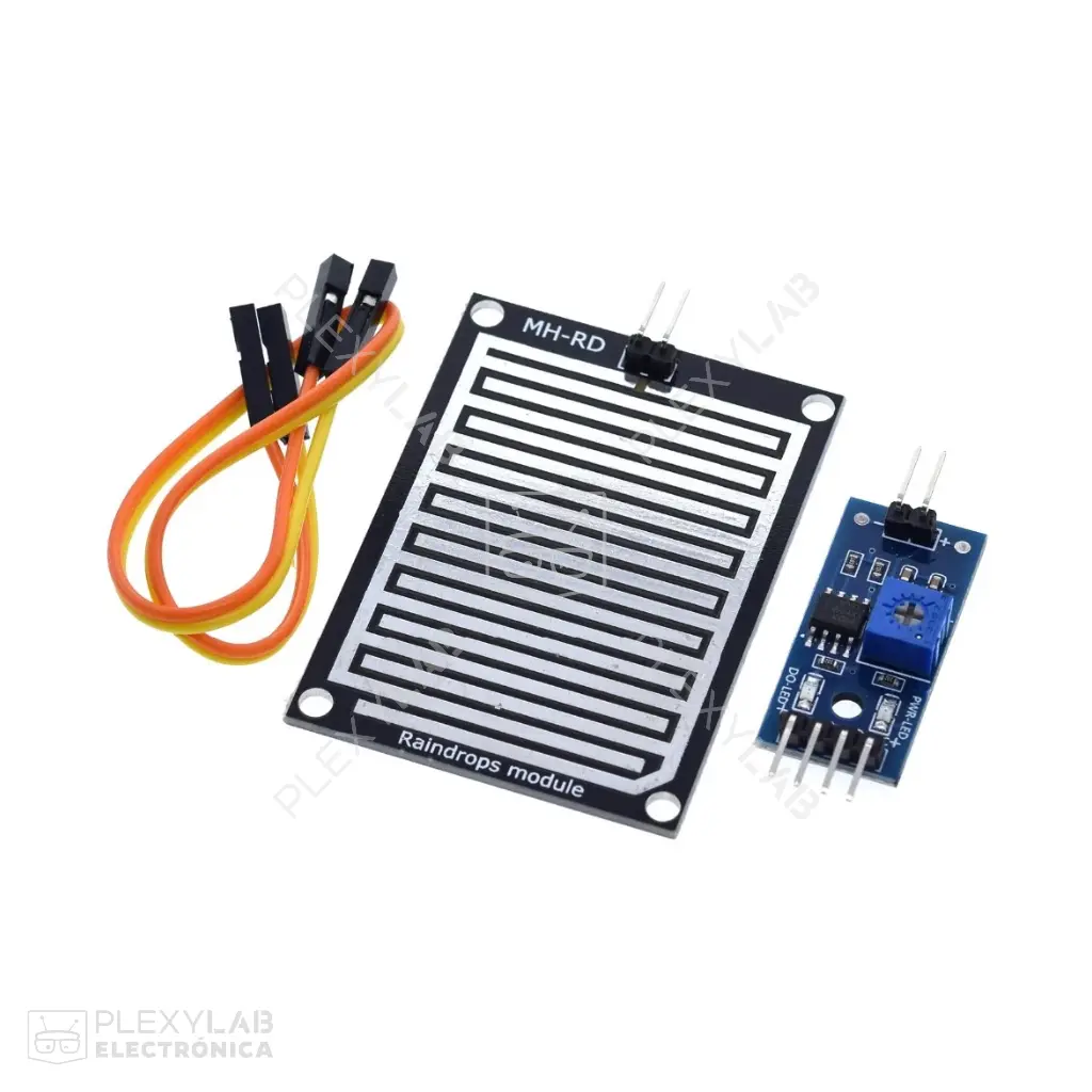 Módulo sensor detector de gotas de lluvia