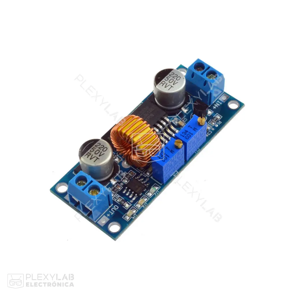 Módulo regulador de voltaje y corriente Step Down DC-DC ajustable XL4015 de 5A