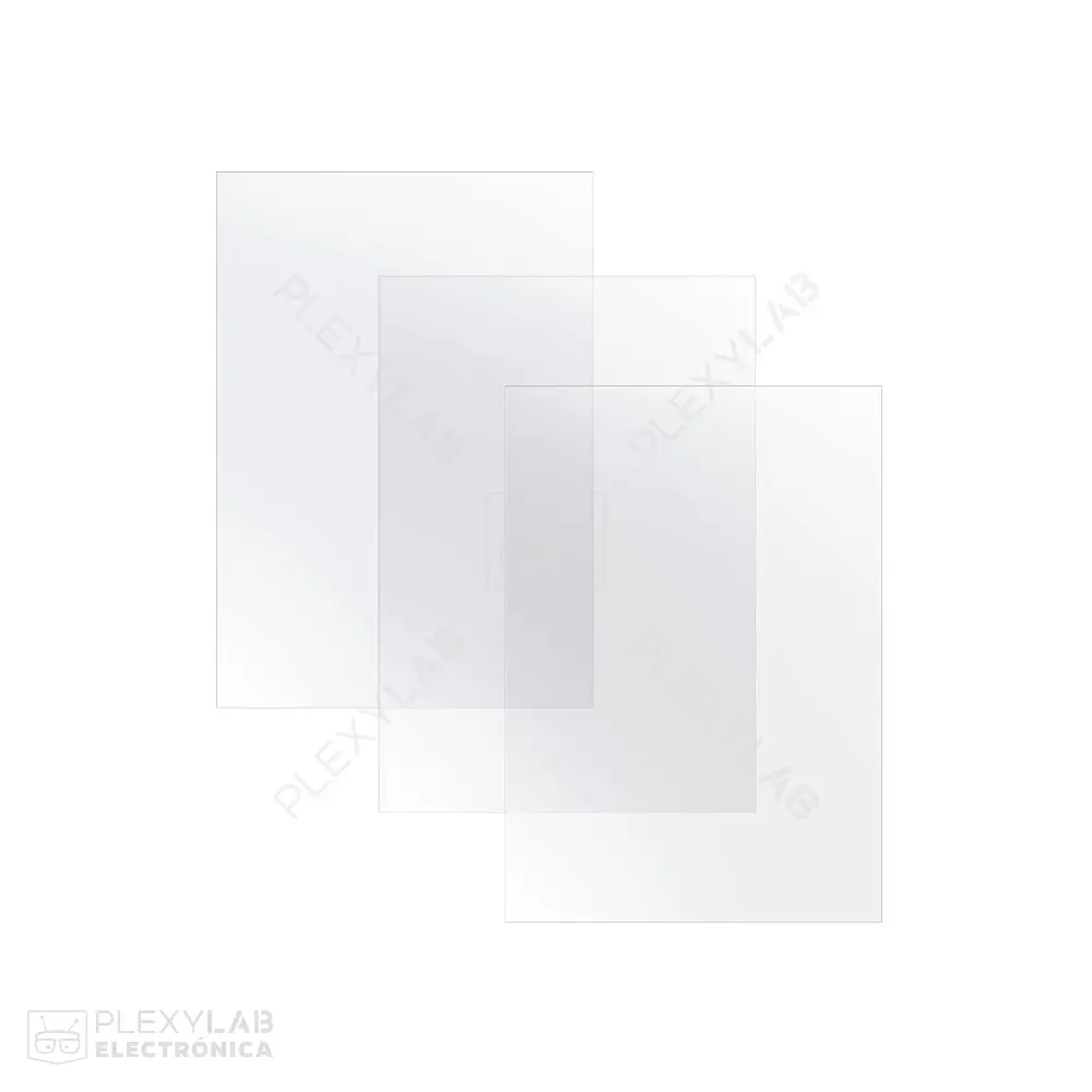 Película FEP 390x263mm para bandeja de resina de impresora 3D, 95% 0.1mm