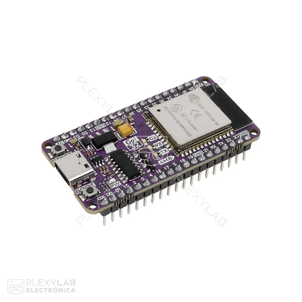 Módulo ESP32 Go!32 con WiFi Bluetooth y USB tipo C de 38 pines ESP32-WROOM-32