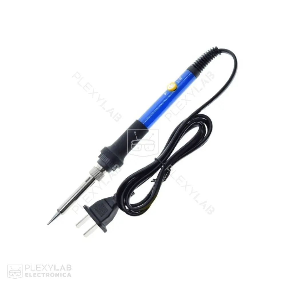 Cautín con regulador de temperatura, rango 200-450°C, 60W 110V, compatible con puntas 900M-T