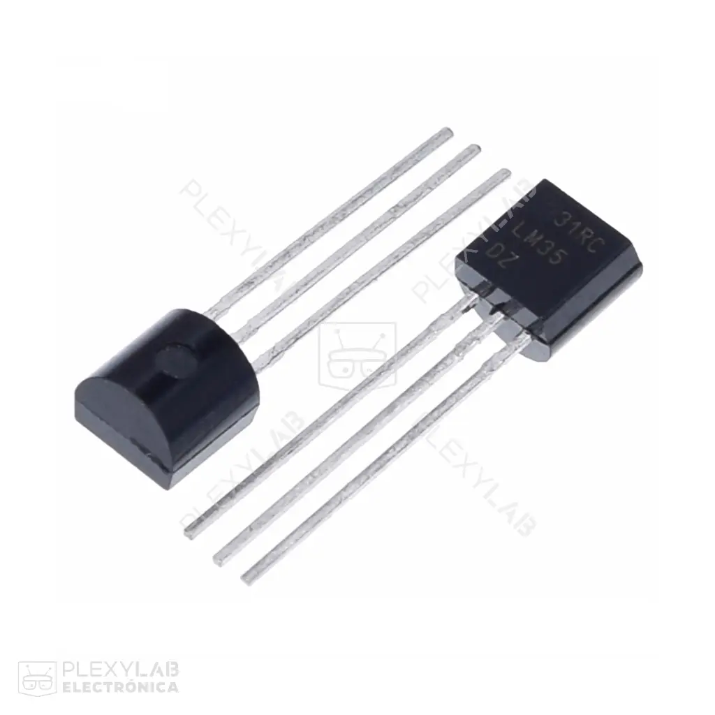 Sensor de temperatura LM35 DZ encapsulado TO-92
