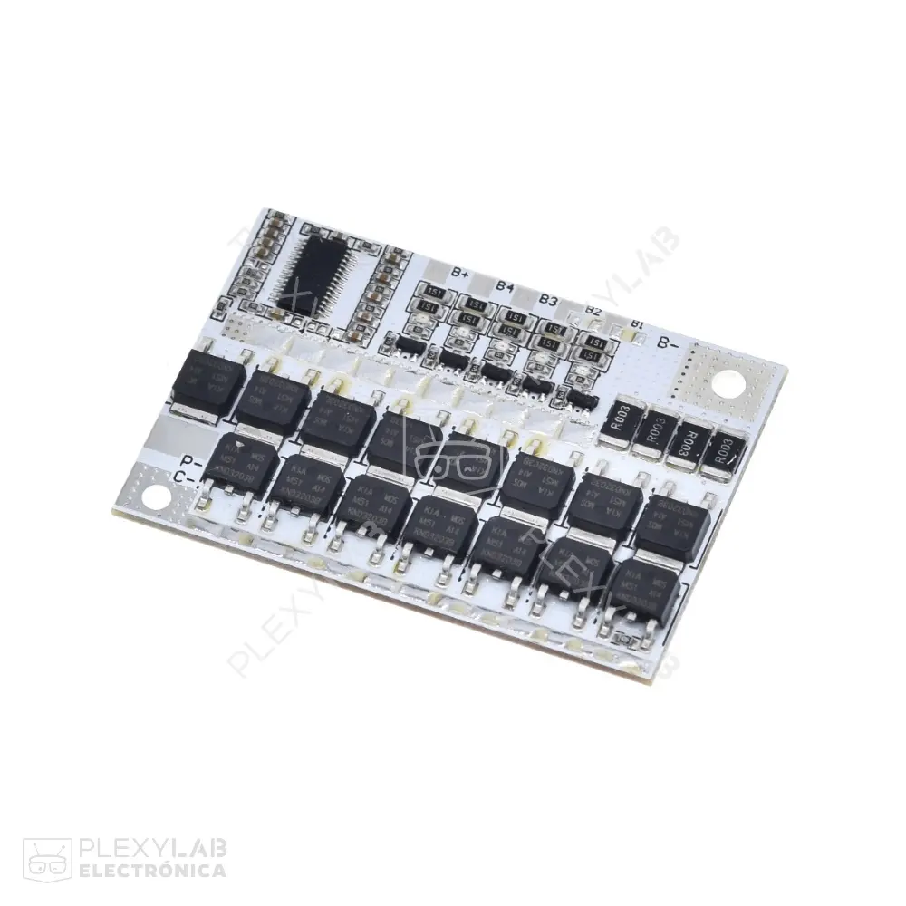 Módulo de carga de baterías de litio lipo balanceador BMS 18650 5S 100A de 5 celdas 21V