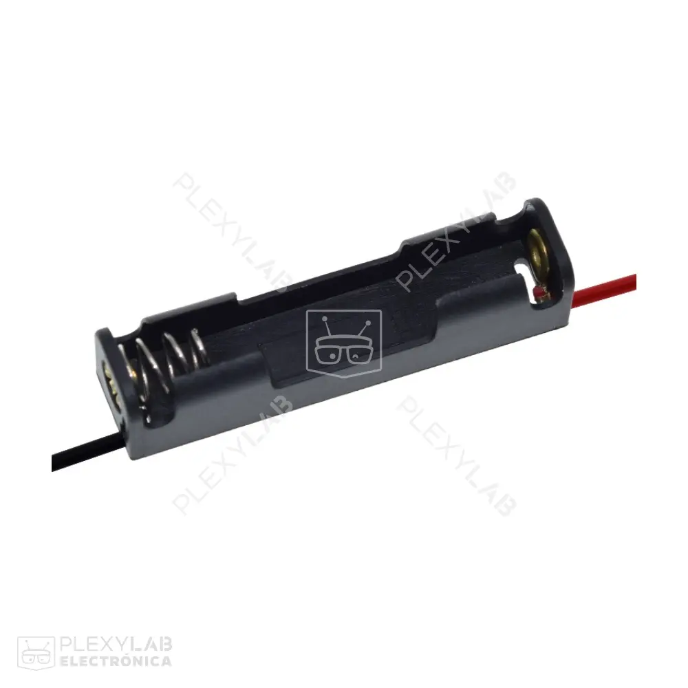 Caja porta pilas para pilas AAA