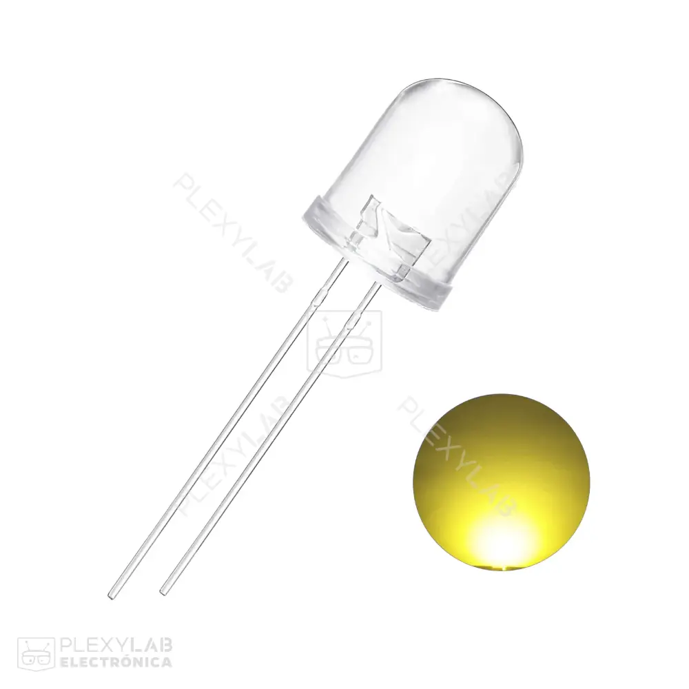 LED de alto brillo de 10 mm