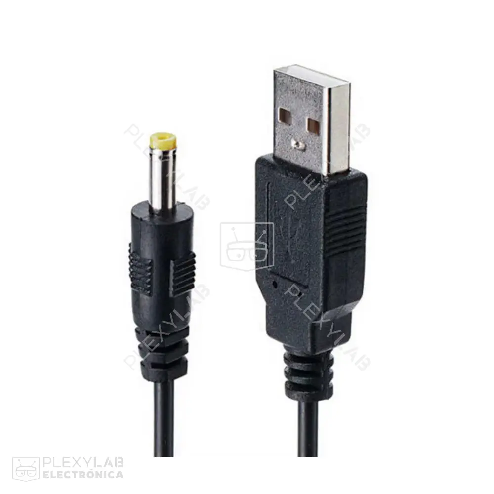 Cable USB a conector Plug de 4.0x1.7 mm