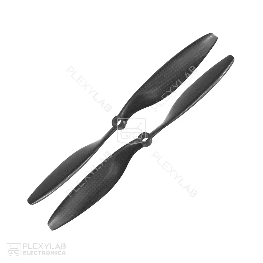 Par propela hélice 1045 CW CCW, positiva y negativa, sentido horario y antihorario, hélice de fibra de carbono para drones