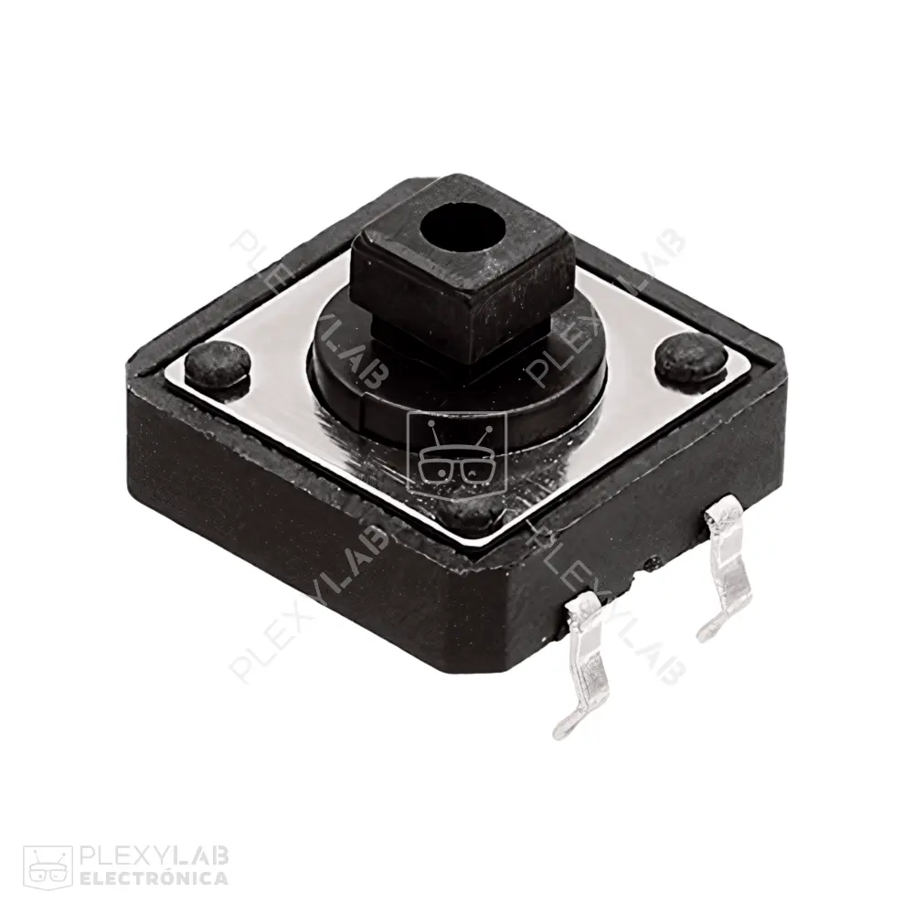 Pulsante de 4 pines de 12x12x7 mm