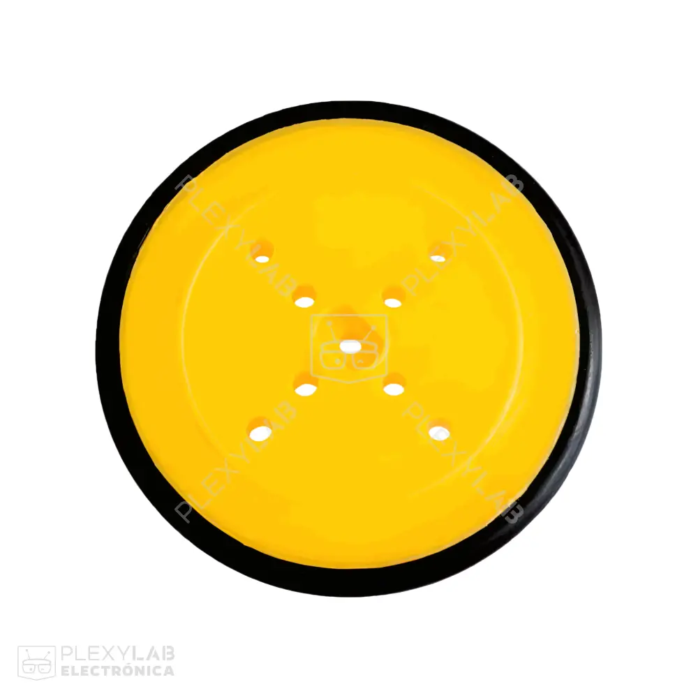 Par de ruedas llantas de goma tipo 410 para motor amarillo