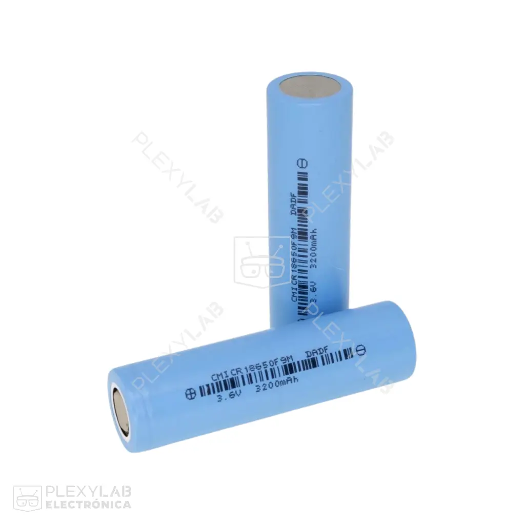 18650 Pila batería de litio genérica de 3.7V de 3200 mAh