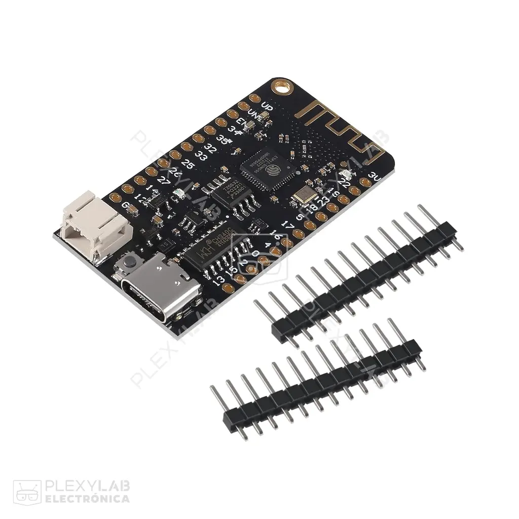 ESP32 Lolin32 Módulo Wemos con interfaz para batería de litio y USB tipo C