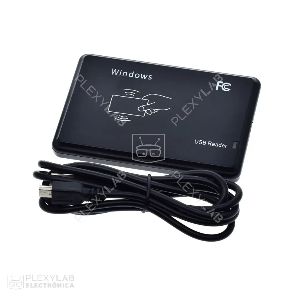 Lector RFID USB EM4100 TK4100 125khz Window y Linux