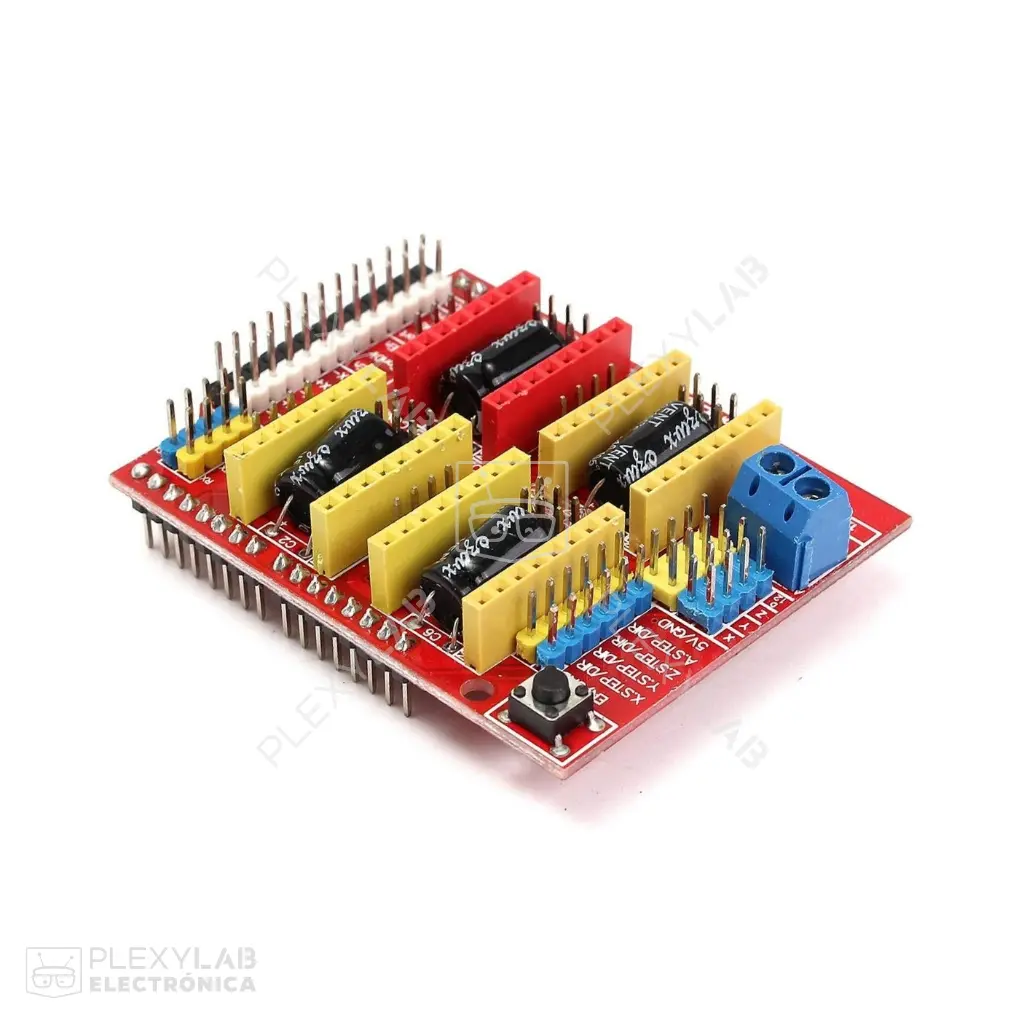 CNC V3 Shield Tarjeta de Expansión compatible con Arduino UNO / Mega para driver A4988
