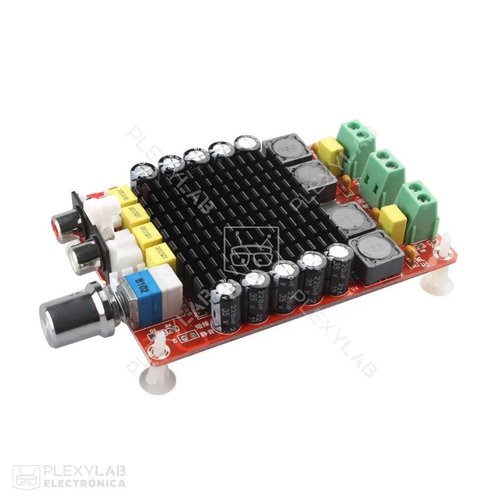 Módulo amplificador XH-M510 TDA7498 estéreo de 2x100W 
