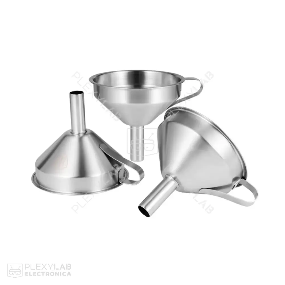 Filtros y embudo de acero inoxidable para resina para impresora 3D 