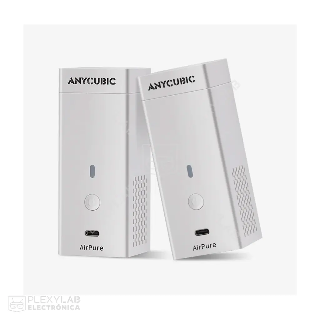 Filtro de aire Anycubic AirPure de bajo ruido con carga USB, purificador de aire, 2 unidades