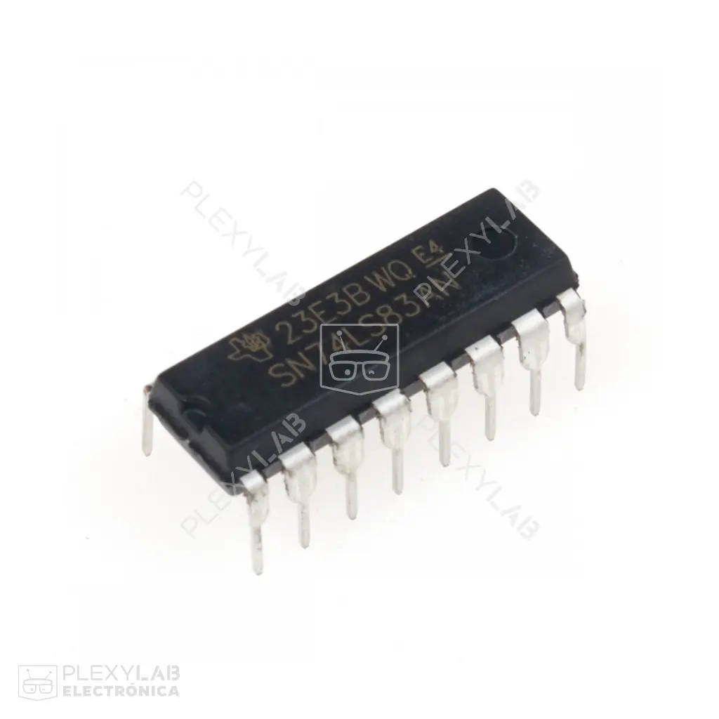 Circuito integrado 74LS83 Sumador binario de 4 bits 