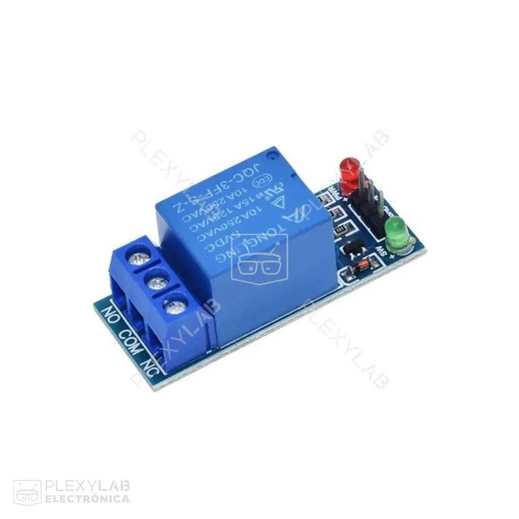 Módulo relé de 5V 1 canal con LEDs
