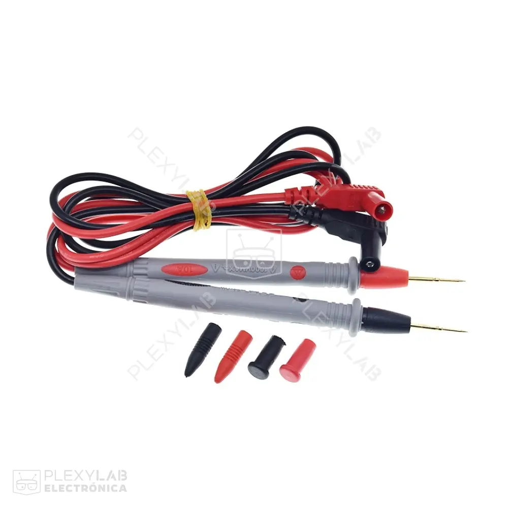 Par de puntas para multímetro CAT III de 20A