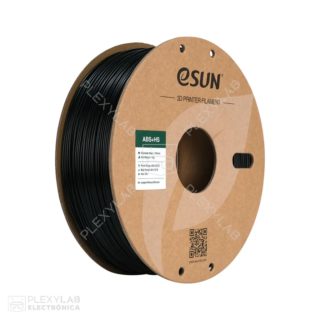 Filamento ABS+HS ESUN para impresión 3D, 1kg, 1.75mm