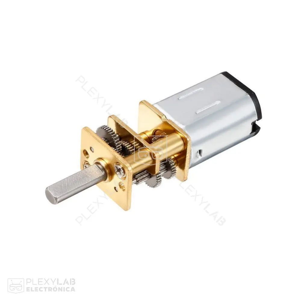 Micro motor de engranaje de metal GA12-N20 microrreductor de 12V