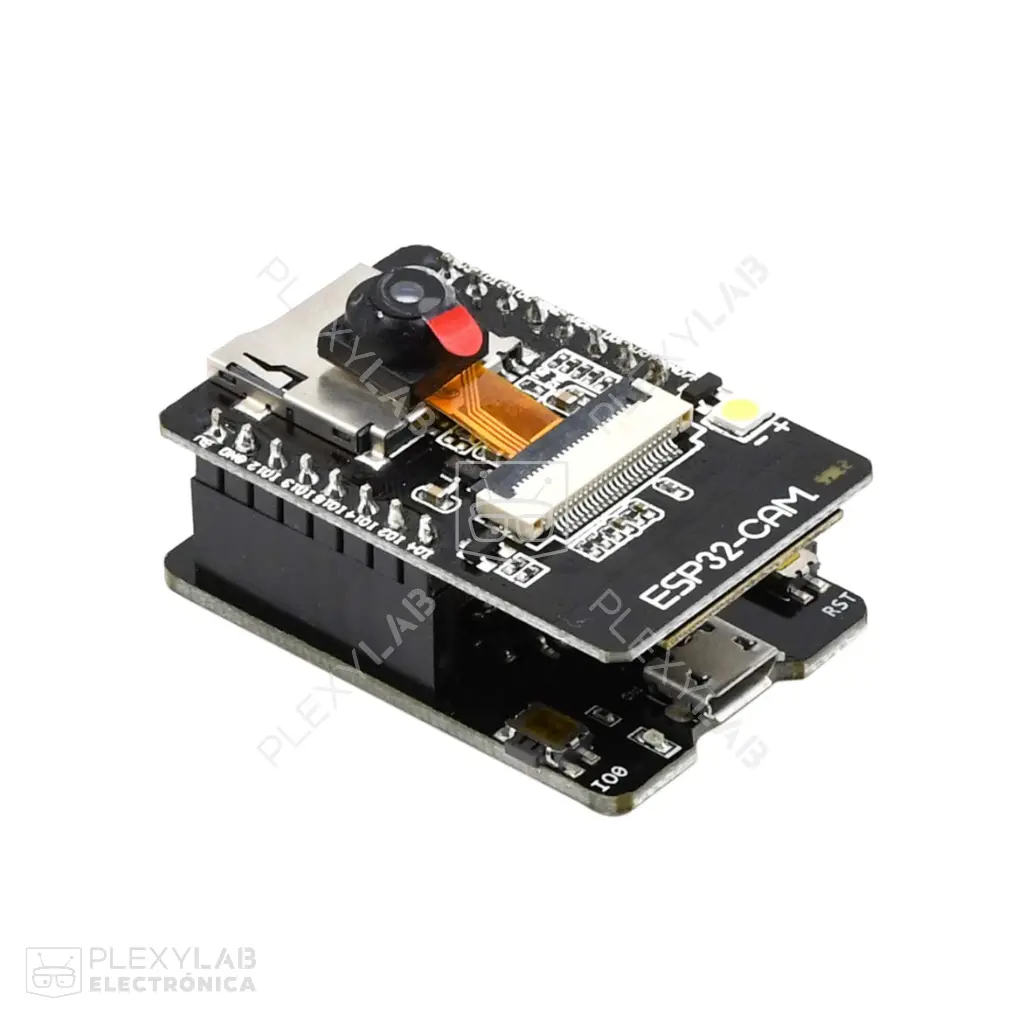 Módulo ESP32-CAM OV2640 2MP, WiFi, Bluetooth | PLEXYLAB