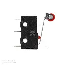 Micro switch fin carrera con rodillo 20x10x6.5mm palanca de 19mm 125V-250V 5A
