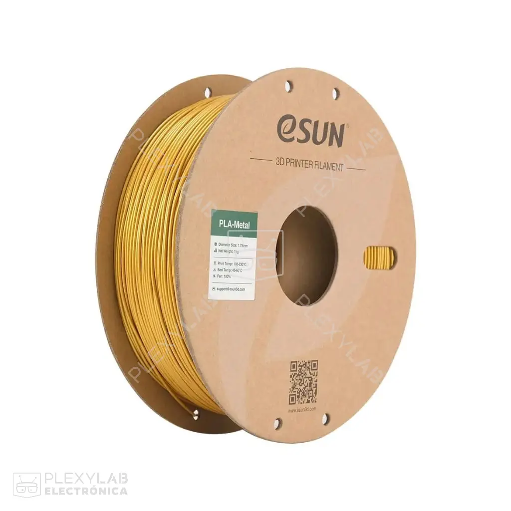 Filamento PLA-Metal ESUN para impresión 3D, 1kg, 1.75mm